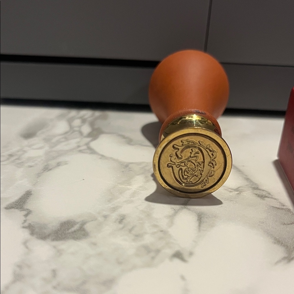 Brass Seal Stamp, letter G